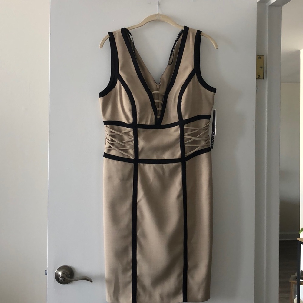 XOXO Sleeveless Dress with Cut-out Detail